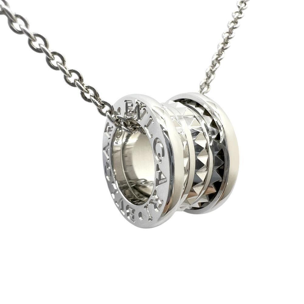 BVLGARI Bulgari Sterling Silver Necklace SV925 361007 Men's and Women's - Picture 2 of 16